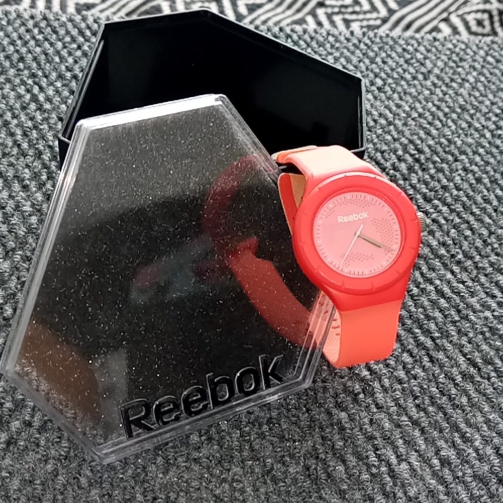 NWT Women's pink Reebok Watch